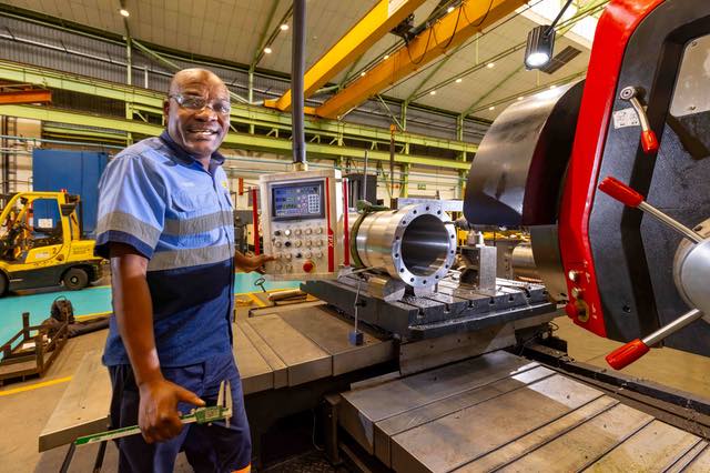 Barloworld revamps its rebuild centre and upskill artisans