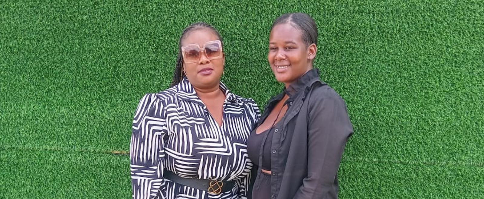 Mother-and-daughter duo Katekani Ndlovu and Nsuku Mahlahle, owners of Vukosi Daycare Centre
